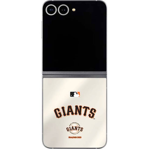 MLB San Francisco Giants Home Jersey Galaxy Z Flip6 Skin